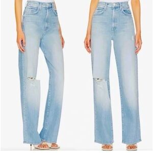 MOTHER sz 28 High Waisted Tunnel Vision Sneak - Sippin' Sweet Tea